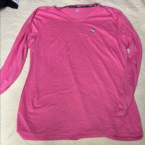 Adidas Pink Long Sleeve Shirt